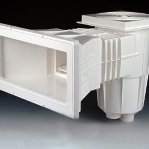 Skimmer with wide throat square lid 15l