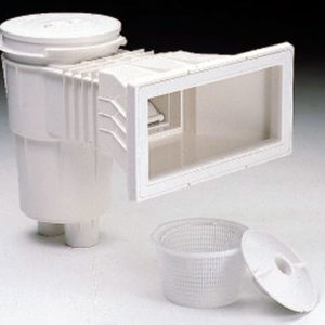 Skimmer wide throat & facep square lid 17'5l
